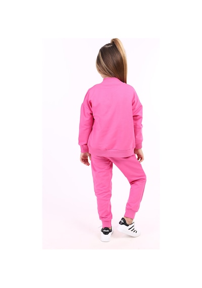 Toontoy Kids Toontoy Kız Çocuk 2'li Takım Kolej Yaka Fermuarlı Cepli Sweatshirt & Beli Paçası Ribanalı Cepli Jogger Eşofman Altı - 2 İplik Fuşya Toontoy Kids Toontoy Kız Çocuk 2'li Takım Kolej Yaka Fermuarlı Cepli Sweatshirt & Beli Paçası Ribanalı Cepli Jogger Eşofman Altı - 2 İplik Fuşya