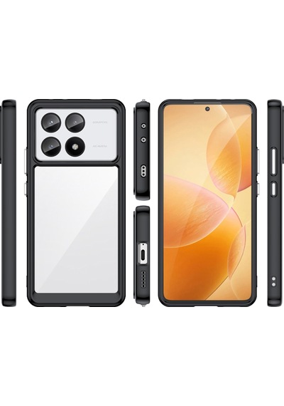 Poco X6 Pro Shield Serisi Dayanıklı Esnek Tpu Kılıf-al8100