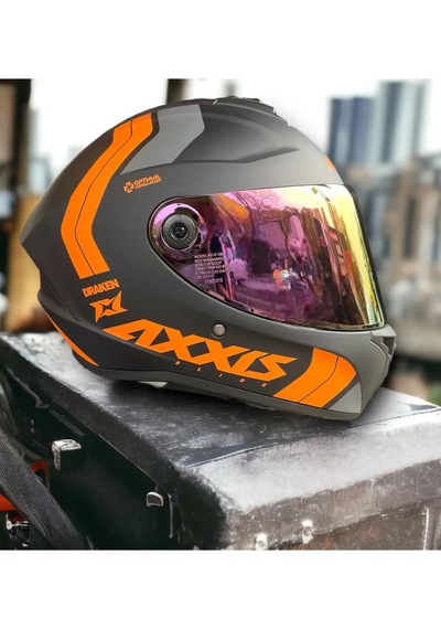 Draken S Bombs A2 Mat Gray Mat Fluor Orange