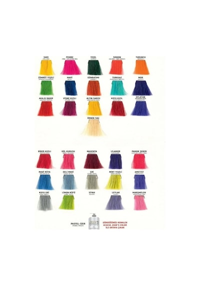 Acacia Jean's Color Amonyaksız Saç Boyası 2 x 250 ML Vişne