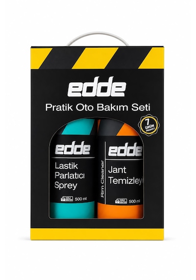 Edde 7'li Araba Araç Oto Pratik Oto Bakım Seti 7 Adet Ürün