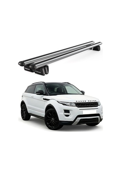 Pençe Land Rover Evoque 3d Ara Atkı 2011-2018 Uyumlu Gri Ara Atkı Port Bagaj Tavan Barı