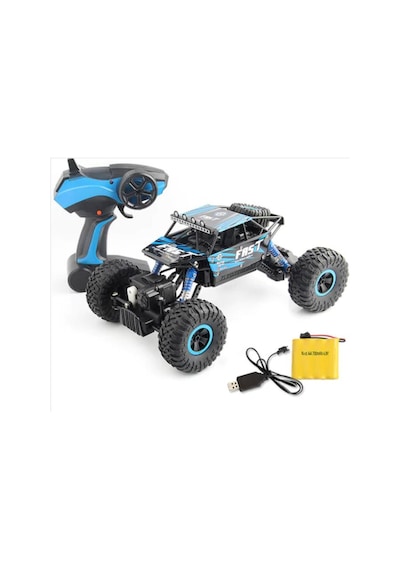 Hb-Py1603 Rock Crawler 1:18 Ölçek Uzaktan Kumandalı 4 Çeker Araba Mavi