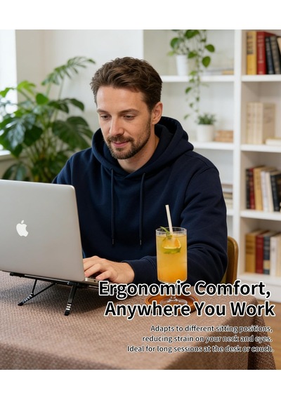 Masa İçin Taşınabilir Katlanabilir Dizüstü Bilgisayar Standı, Katlanabilir Ergonomik, 8 Seviyeli Yükseklik, 13-17 İnç Dizüstü Bilgisayarlar, Alüminyum Yapı, Tripod Uyumlu, Taşınabilir, Saklama Masa İçin Taşınabilir Katlanabilir Dizüstü Bilgisayar Standı, Katlanabilir Ergonomik, 8 Seviyeli Yükseklik, 13-17 İnç Dizüstü Bilgisayarlar, Alüminyum Yapı, Tripod Uyumlu, Taşınabilir, Saklama