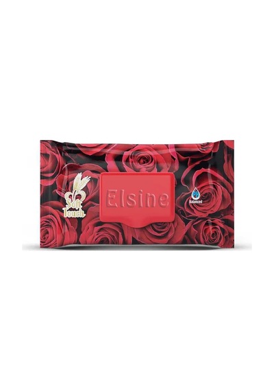 Red Rose Islak Havlu Mendil 90 Adet Kapaklı Gül Kokulu 1000'li Set