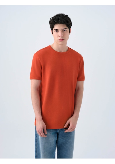 Loft Kiremit Erkek T-shirt Lf2038593 KIREMIT