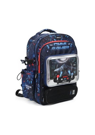 Chımola Chml Gamer Nave Mavi Sırt Çantası 17"