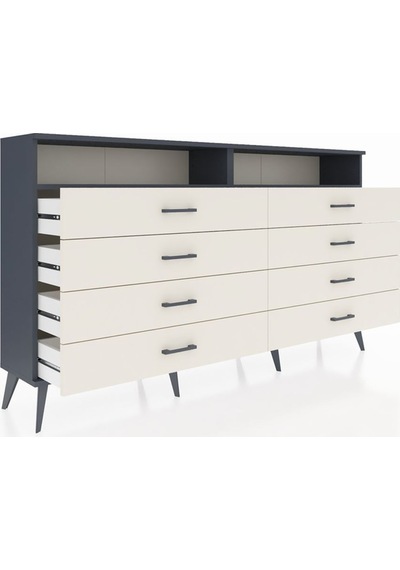 Arges Konsol 2 Raflı 8 Çekmeceli 176x30x99 Antrasit-antrasit/ayt Antrasit-antrasit/aytaşı Arges Konsol 2 Raflı 8 Çekmeceli 176x30x99 Antrasit-antrasit/ayt Antrasit-antrasit/aytaşı
