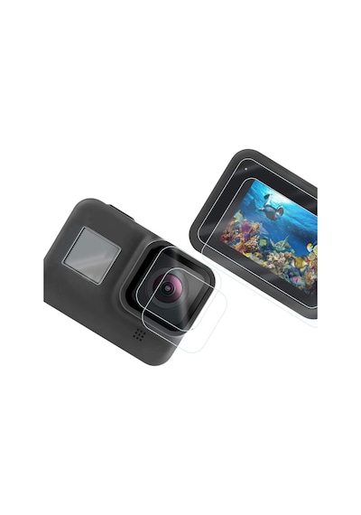 Gopro Hero 8 Uyumlu Lcd Ekran Ve Lens Koruyucu