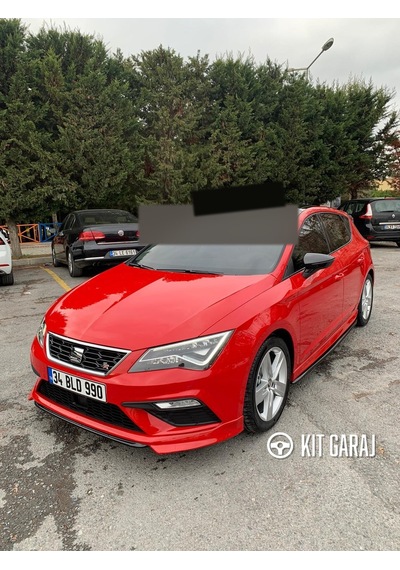 Seat Leon Mk3 2017-2020 Custom Fr Ön Ek Plastik Boyasız