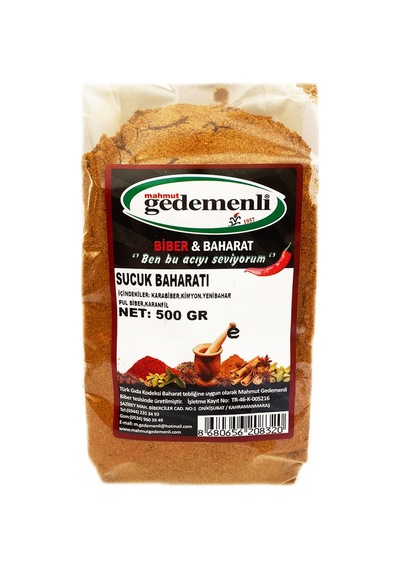 Gedemenli Sucuk Baharatı 500 G
