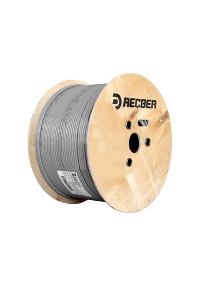 Reçber 506019 Sl400 U23 Pvc Cat 6 U/Utp 4X2X23Awg Gri Renk