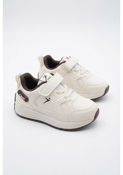 Fort Abel Cool Anatomik Rahat Sneaker Erkek Çocuk Ayakkabı Bej-kahve
