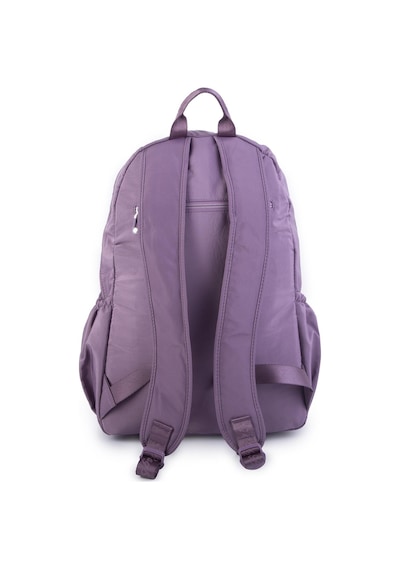 Nas Bag Unisex Büyük Boy Su Geçirmez Waterproof Hafif Sırt Çantası Çok Gözlü Mor