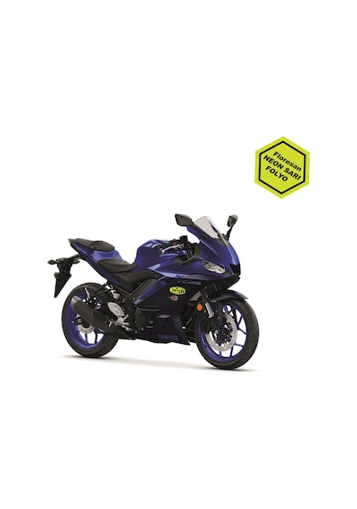 Magneti Marelli Floresan Neon Sarı Motosiklet Sponsor Markası Sti