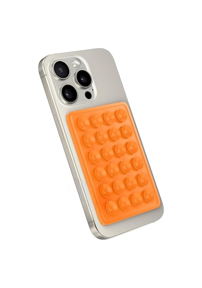 Nettech Vantuzlu Telefon Tutucu Telefon - Turuncu