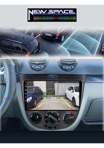 Chevrolet Lacetti Uyumlu 8gb Ram 128gb Rom 8 Çekirdek Android Multimedya
