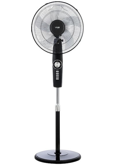 F49 Siyah 16 Inç 50w 4 Kademe 5 Pervane Döner Başlıklı Vantilatör