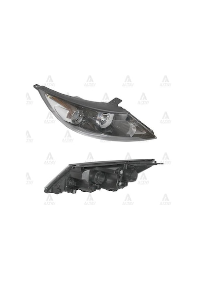 DEPO 223-1139R-LDEM2 Ön Far Sağ- Siyah - Kia Sportage 10-