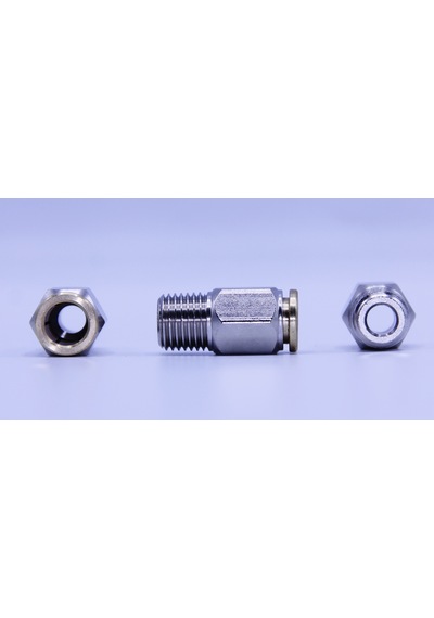 1/4" - 3/8" Erkek Npt Konnektör
