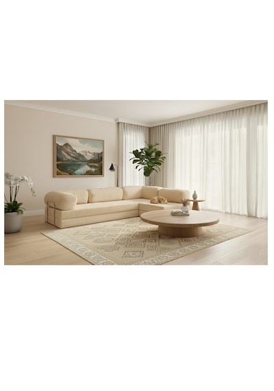 Herev 300x200 Süngerli Köşe Koltuk Takımı Fitilli Kadife Kumaşlı Yatak olabilir Şark Köşe Krem Herev 300x200 Süngerli Köşe Koltuk Takımı Fitilli Kadife Kumaşlı Yatak olabilir Şark Köşe Krem