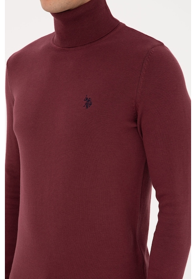 U.s. Polo Assn. Erkek Plum Kazak /triko 50313640-vr177 New Plum