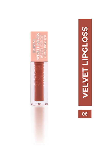Gabrini Velvet Lipgloss Nude Color 06