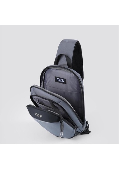 Ççs 31408 Omuz Askılı Bodybag Çapraz Çanta Gri