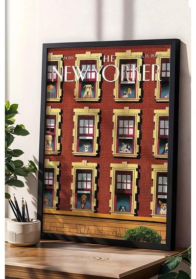 The New Yorker Çerçeveli Tablo August 13 2007