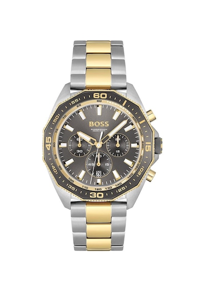 Hugo Boss HB1513974 Çelik Altın/Metalik Gri 44 mm Erkek Kol Saati