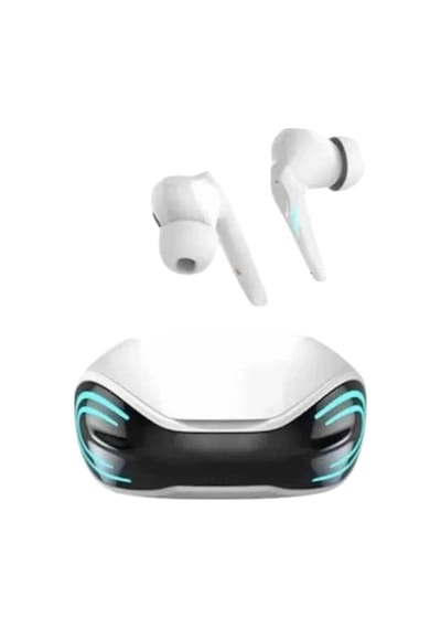 Bluetooth Kulaklık Çift Mikrofon İphone 11 İphone 12 Samsung S23 Redmi Uyumlu Beyaz