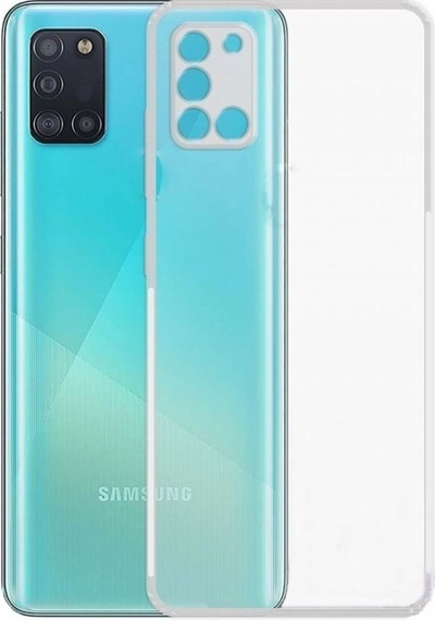Şeffaf Lüx Kılıf Samsung Uyumlu A31 Şeffaf