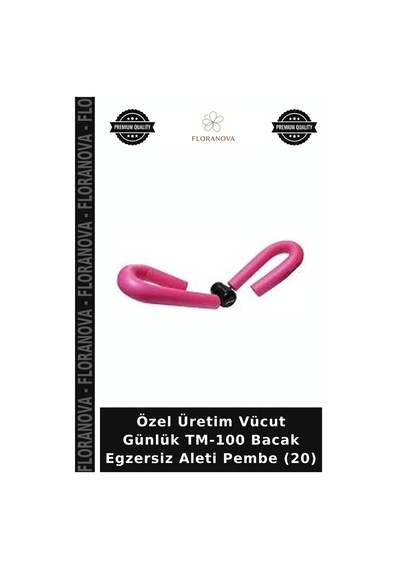 Özel Üretim Vücut Günlük Tm-100 Bacak Egzersiz Aleti Pembe 20