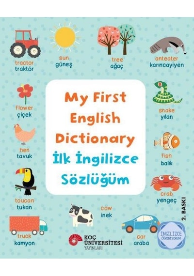 My Fırst Englısh Dıctıonary - İlk İngilizce Sözlüğüm İngilizce Öğreniyorum - Rzır-645281