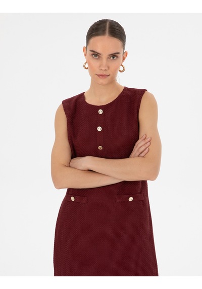 Pierre Cardin Kadın Vişne Elbise Dokuma 50313272-vr223 Vişne Pierre Cardin Kadın Vişne Elbise Dokuma 50313272-vr223 Vişne