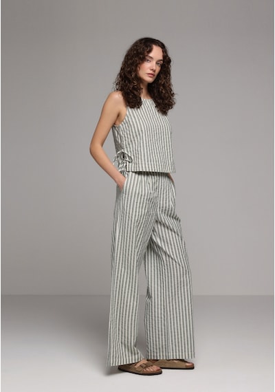 Colin's Colins Regular Fit Yüksel Bel Geniş Paça Kadın Yeşil Pantolon Cl1078729 Q1.v1 Dsg Dark Sage Colin's Colins Regular Fit Yüksel Bel Geniş Paça Kadın Yeşil Pantolon Cl1078729 Q1.v1 Dsg Dark Sage