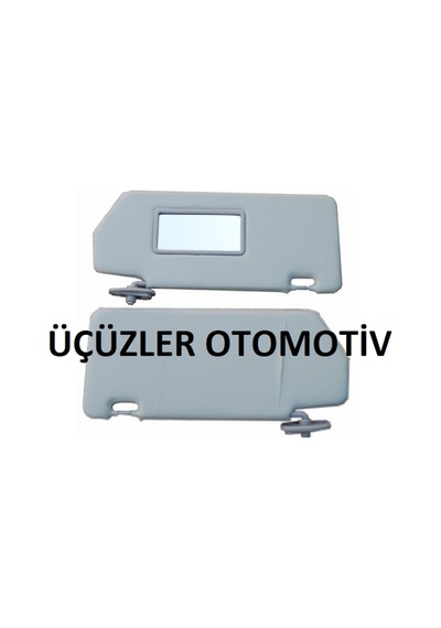 Iç Güneşlik Palio Albea Siena Beyaz (Takım-2 Adet) Komple Set