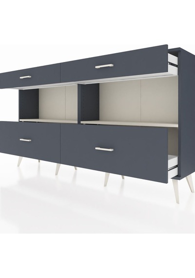 Arges Konsol 2 Raflı 4 Çekmeceli 176x30x99 Antrasit-aytaşı/antra Antrasit-aytaşı/antrasit Arges Konsol 2 Raflı 4 Çekmeceli 176x30x99 Antrasit-aytaşı/antra Antrasit-aytaşı/antrasit