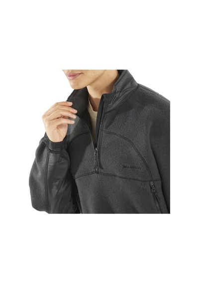 Salomon Chroma Fleece Crop W Siyah