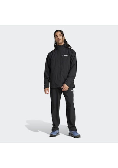 Adidas Terrex Multi Essentials 2ın1 Erkek Siyah Outdoor Ceket Jm8697 Siyah