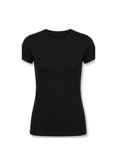 Siyah İnci 2'li Paket Pamuklu Likralı Basic Bisiklet Yaka Örme T-shirt Atlet 1001 Siyah-beyaz
