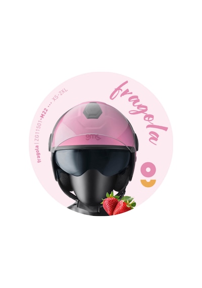 Gelato Kask - Fragola - Çilek