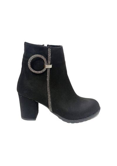 Bianca 124 Süet Trend Fashion Kadın Bot Siyah