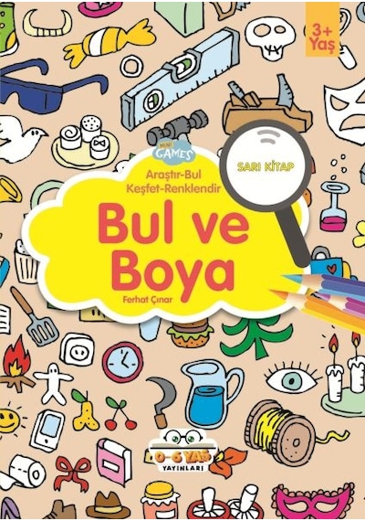 Bul ve Boya - Sarı Kitap - Ferhat Çınar