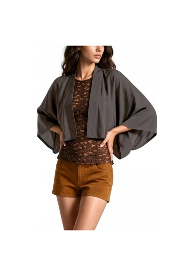 Hiccup Busem Kadın Kimono Siyah 02
