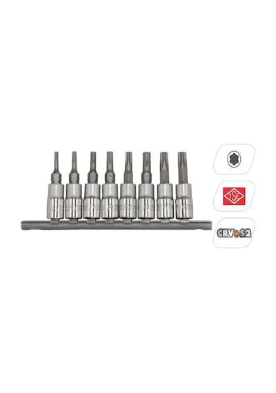 Ri Co 1/4 Lokmalı Torx Bits Uç Deli Kli T-10-11496