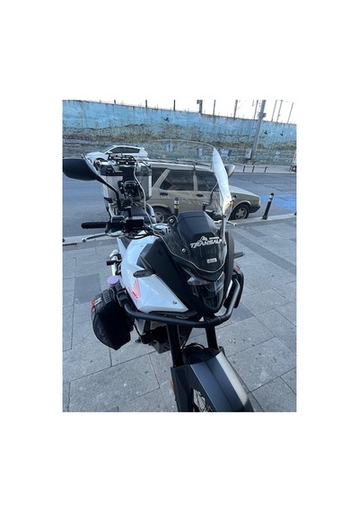 Zeus Motor 23-24 Honda Transalp Xl750 Şeffaf Ön Cam Zeus 51cm Motosiklet Camı
