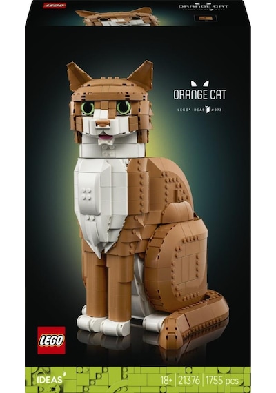 Lego 21376 Ideas Turuncu Kedi