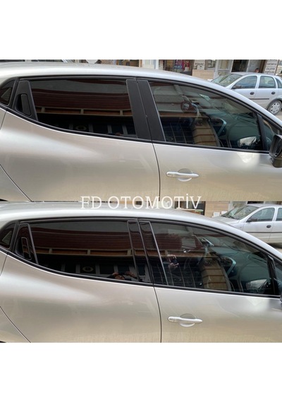 Renault Clio 4 Hb Piano Black Parlak Siyah Kapı Direk Seti