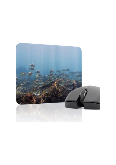 Sualtı Kaymaz Dikişli Kauçuk Oyuncu Mousepad V5 - 22x18 Gaming Mouse Pad Fare Altlığı